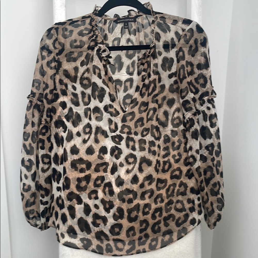 Animal Print Blouse